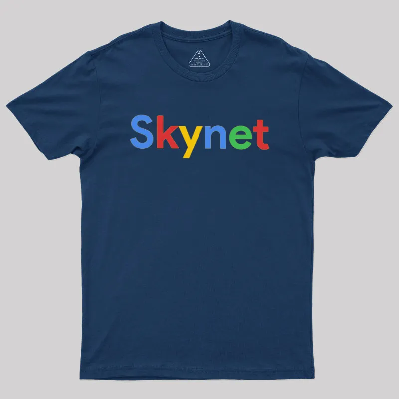 Skynet Humour Geek T-Shirt - Image 2