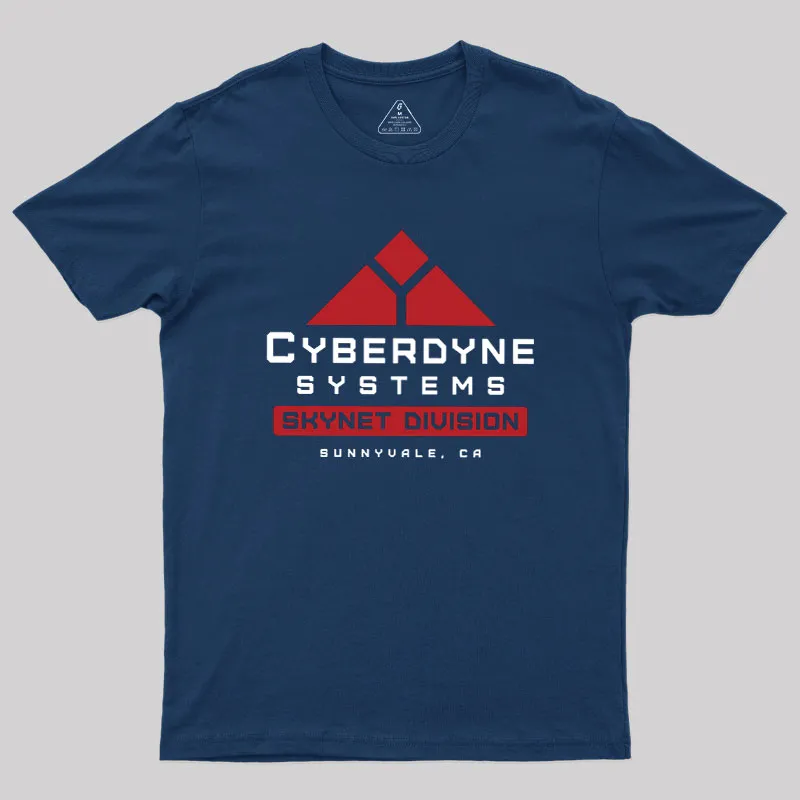 Cyberdyne Systems Skynet Division Geek T-Shirt - Image 3