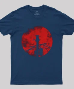 Alternative view of Itachi Cat Geek T-Shirt