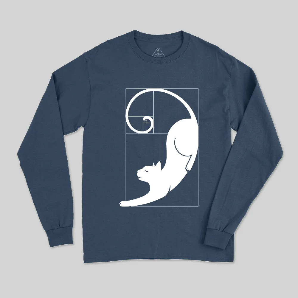 Fibonacci's Cat Long Sleeve T-Shirt