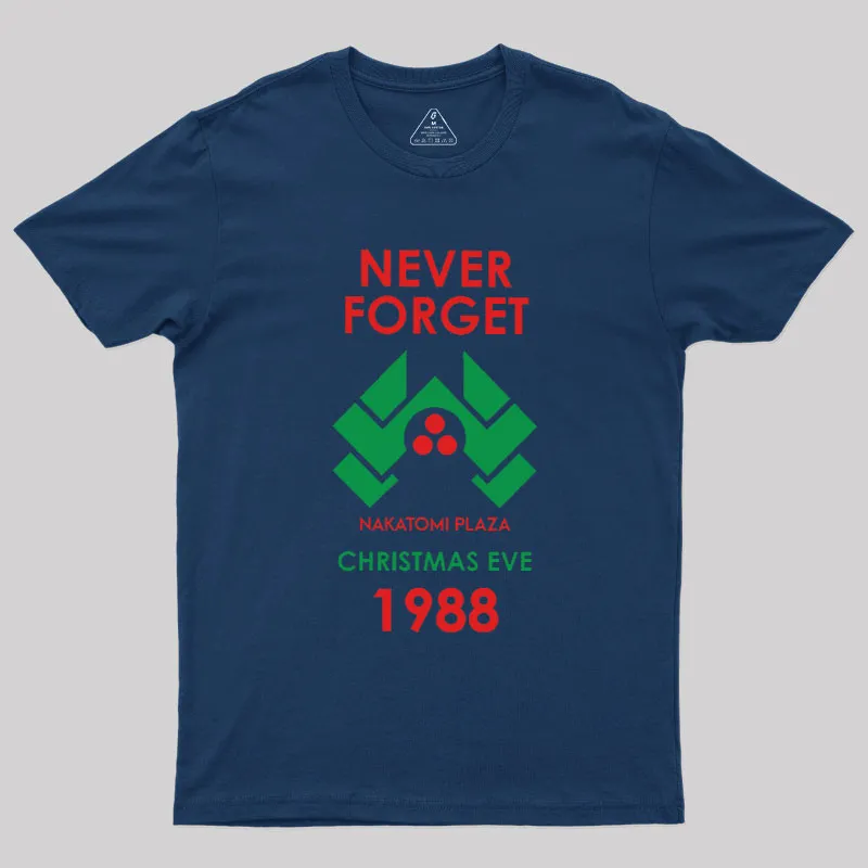 Never Forget 1988 Christmas Eve Geek T-Shirt - Image 2