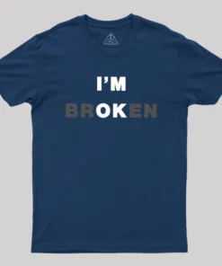 Alternative view of I'm Ok Geek T-Shirt