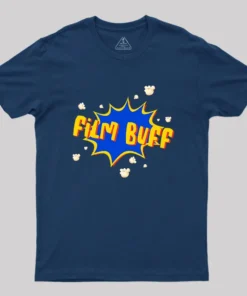 Alternative view of Film Buff Geek T-Shirt