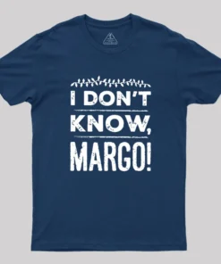 Alternative view of I Don't Know Margo Geek T-Shirt