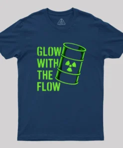 Alternative view of Glow With The Flow Geek T-Shirt