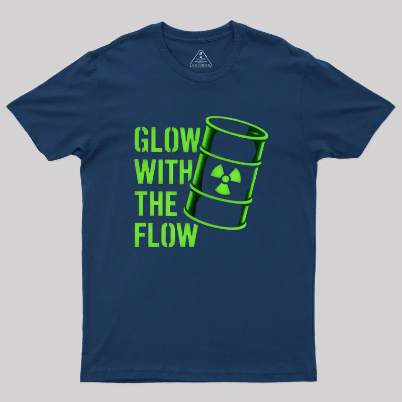Glow With The Flow Geek T-Shirt - Image 2
