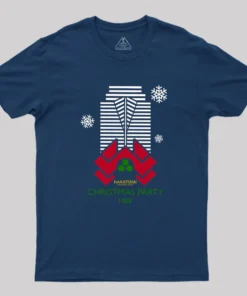 Alternative view of Nakatomi Christmas Party Geek T-Shirt
