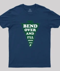 Alternative view of Clark Bend Over And I'll Show You Geek T-Shirt