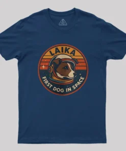 Alternative view of Laika Space Geek T-Shirt