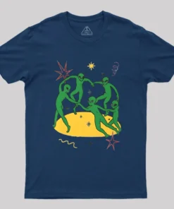 Alternative view of Alien Dance Geek T-Shirt