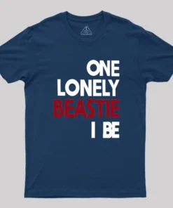 Alternative view of One Lonely Beastie I Be Geek T-Shirt