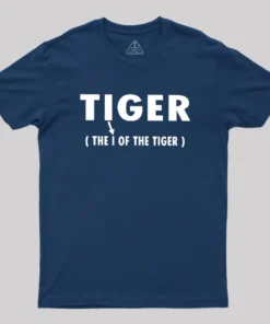 Alternative view of The I Of The Tiger Geek T-Shirt