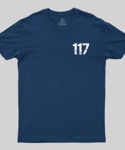 Alternative view of Spartan 117 Geek T-Shirt