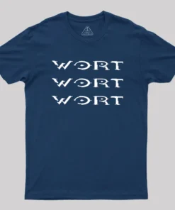 Alternative view of Wort Wort Wort Geek T-Shirt