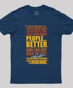 Alternative view of Make People Better Geek T-Shirt