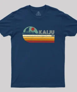 Alternative view of Kaiju Vintage Geek T-Shirt