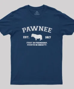 Alternative view of Pawnee Geek T-Shirt