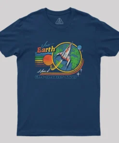 Alternative view of Visit Earth Geek T-Shirt