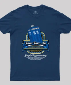 Alternative view of Blue Box Ale Geek T-Shirt