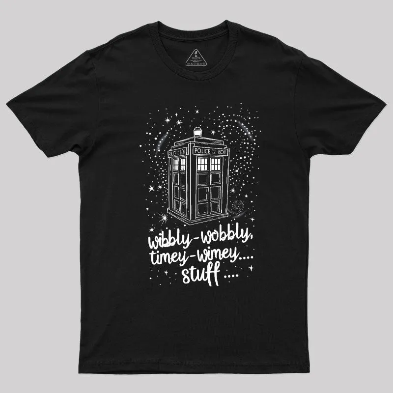 Wibbly wobbly, Timey Wimey Christmas T-Shirt