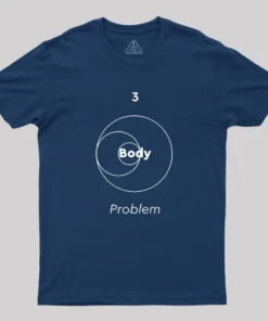 Alternative view of Three Body Problem Geek T-Shirt
