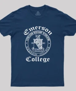 Alternative view of Emerson College Geek T-Shirt