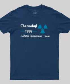 Alternative view of Chernobyl 1986 Geek T-Shirt