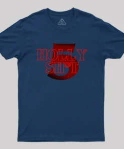 Alternative view of Holly Sh*t Geek T-Shirt