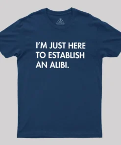 Alternative view of Alibi Geek T-Shirt