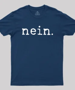 Alternative view of Nein Geek T-Shirt