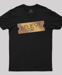 The Polar Express Believe Ticket T-Shirt