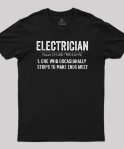 Electrical Engineer Technician Funny Definition T-Shirt
