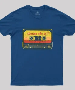 Alternative view of Awesome Mix Tape Vol 1 Geek T-Shirt