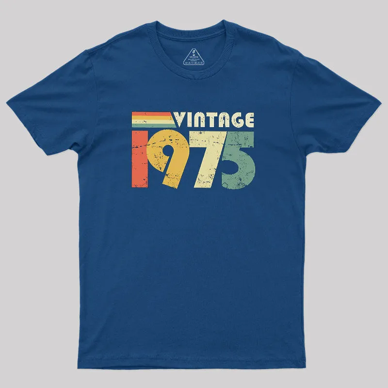 Vintage 1975 Geek T-Shirt - Image 2