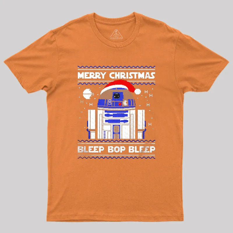 Christmas Robot Geek T-Shirt - Image 7
