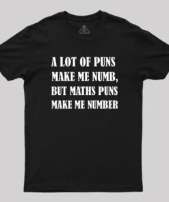 Alternative view of Math Puns T-Shirt