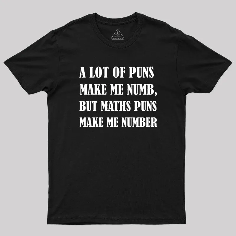 Math Puns T-Shirt - Image 2
