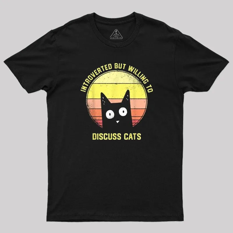 Discuss Cat T-Shirt