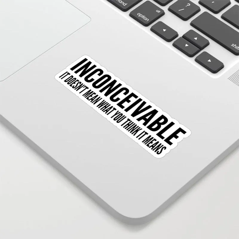 Inconceivable Geek Sticker