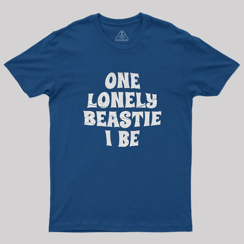 One Lonely Beastie I Be Geek T-Shirt - Image 3