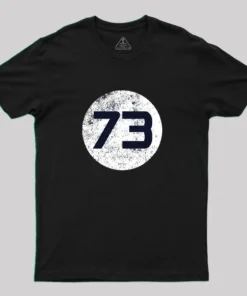 Alternative view of Sheldon Cooper¡¯s 73 T-Shirt