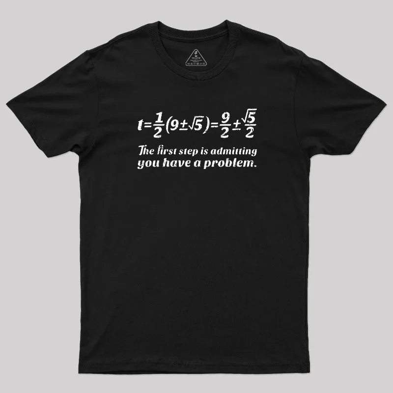 First Step Maths Problem T-Shirt - Image 2