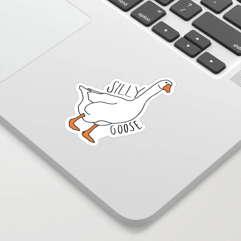 Silly Goose Geek Sticker