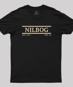 Alternative view of Nilbog T-Shirt