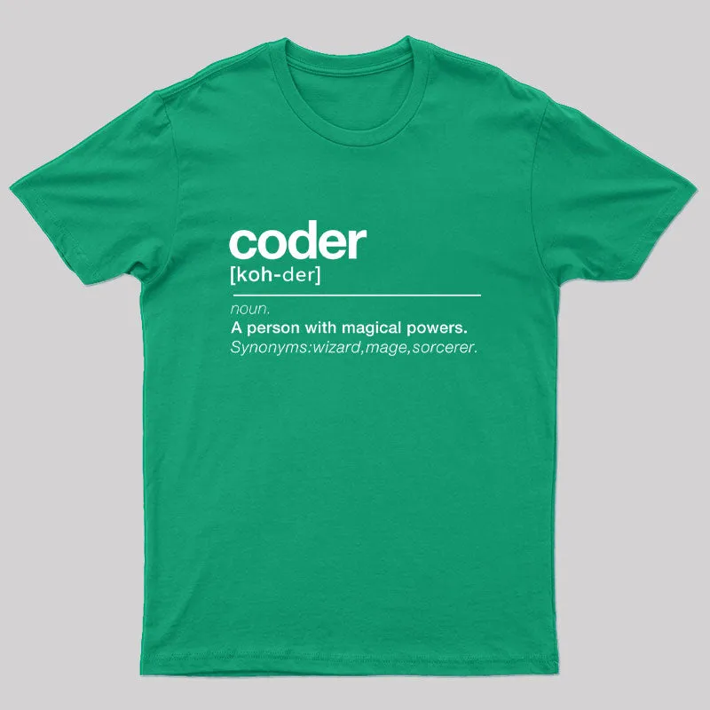 Coder definition T-Shirt - Image 5