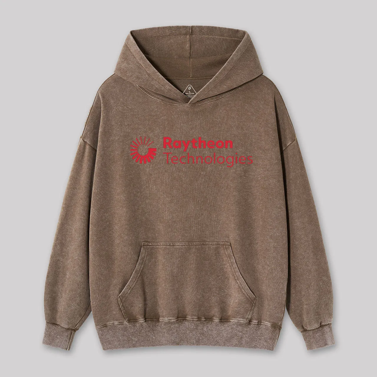 Raytheon Essential Washed Hoodie - Image 2