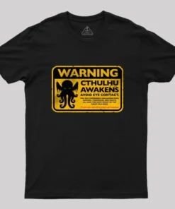 Cthulhu Warning T-Shirt