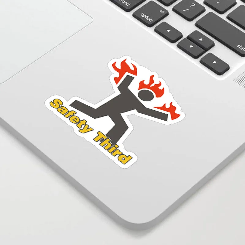 Safety Third Geek Sticker