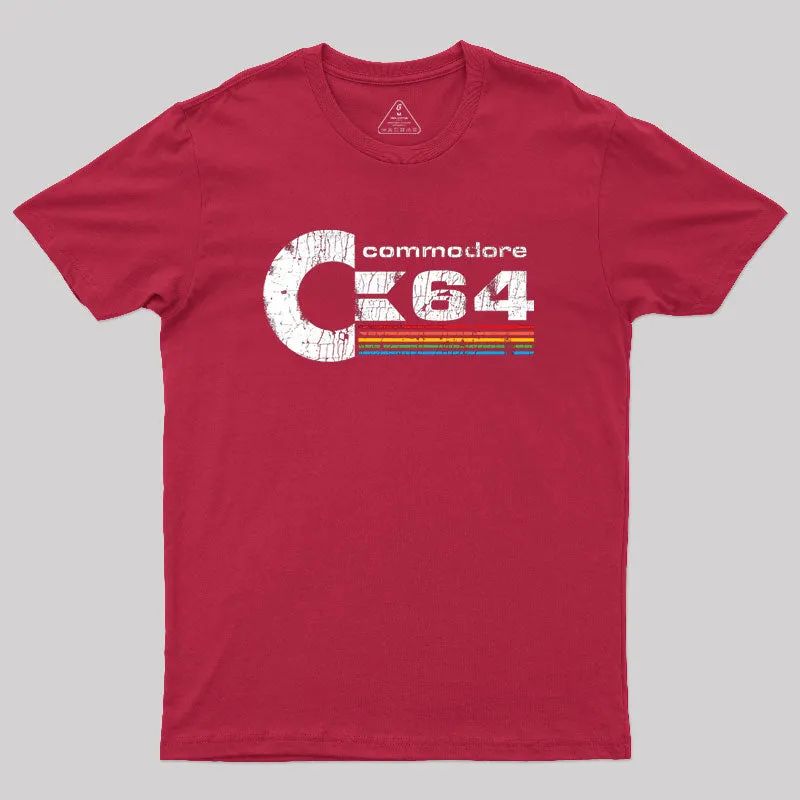 Commodore 64 Vintage Geek T-Shirt - Image 4