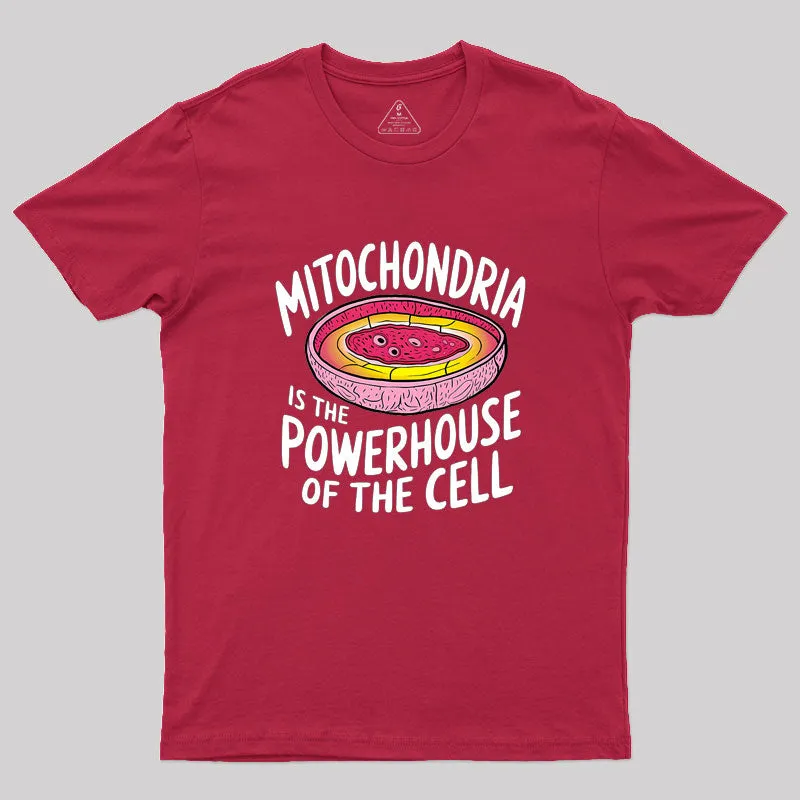 Biologist Humor Mitochondria Geek T-Shirt - Image 5